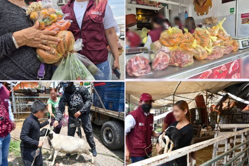 Distribuyen bienes asegurados ¡gratis! a la población de Ixtapan de la Sal